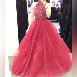 Sherri Hill Red Gown